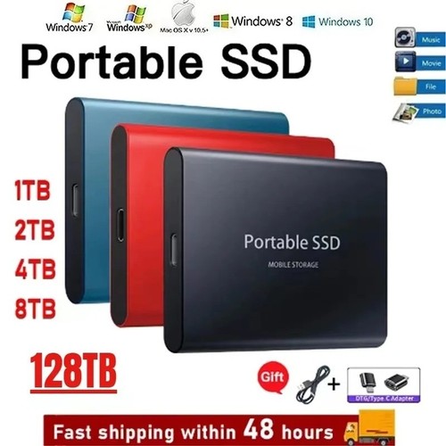 1tb 16tb external ssd portable - external,