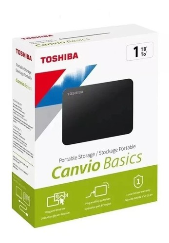Toshiba canvio basics portable - canvio,