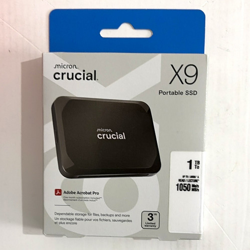 Crucial 1tb portable - crucial, x9