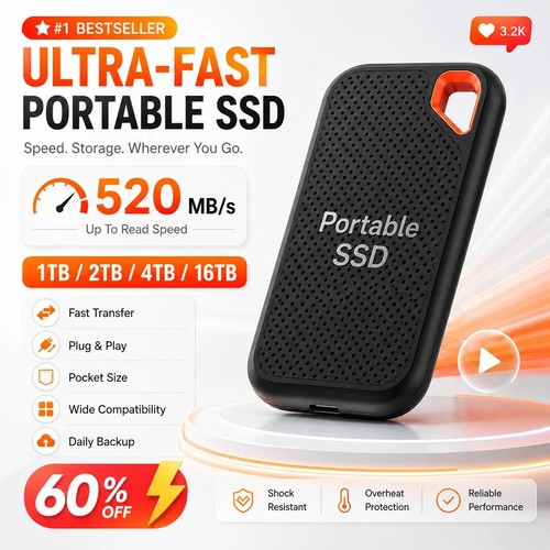 Portable drive 2tb external - drive,