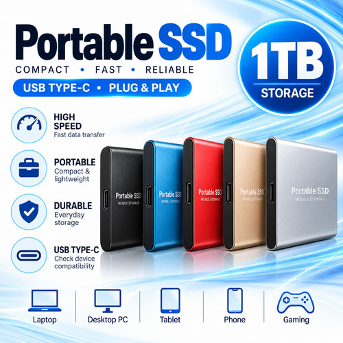 1tb external ssd portable - external,