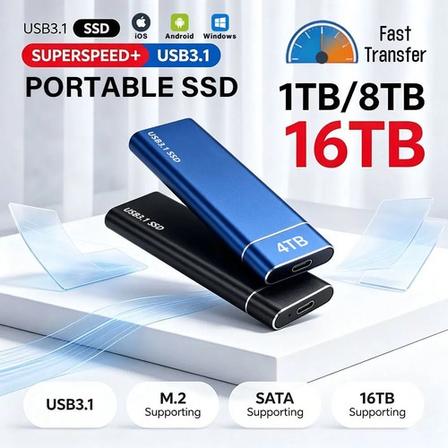 1tb portable external - external, hard
