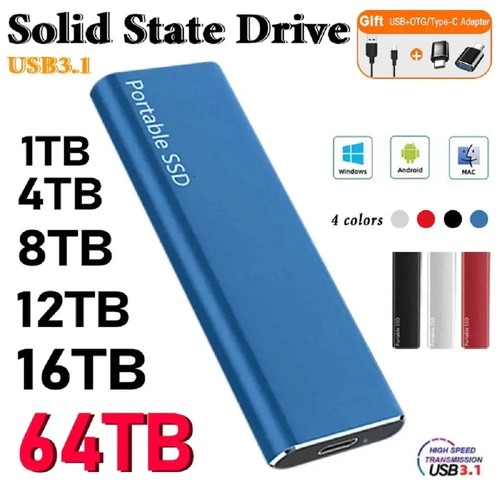 Portable ssd 1tb 2tb - portable,
