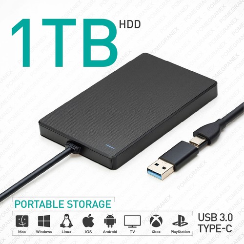 1tb external portable storage - 1tb,